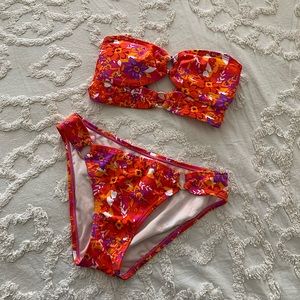 Hula Honey bandeau bikini swim